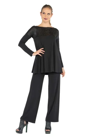 Swing L/SL Yoke Tunic
