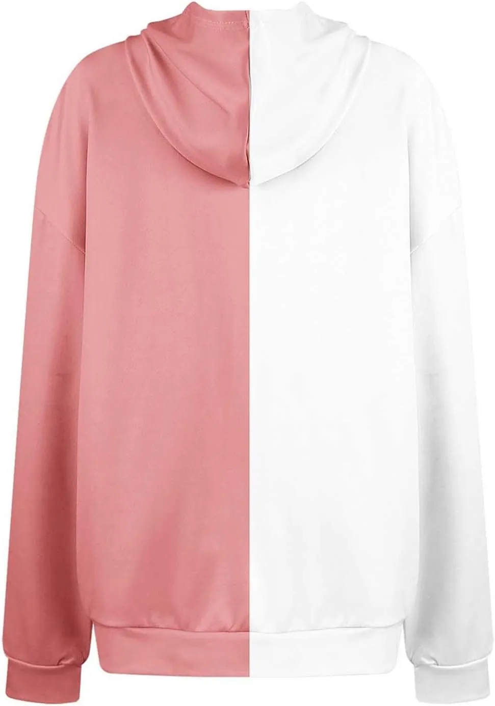 TANGNADE Women's Fall Hoodies Casual Trendy Long Sleeve Sweatshirt Drawstring Hooded Pullover Tops Pocket Workout Blouse