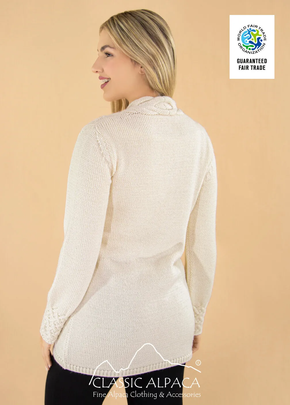 Tessa Alpaca Cardigan