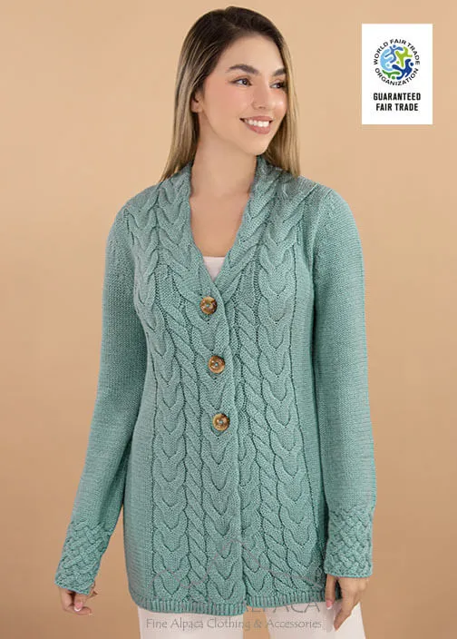Tessa Alpaca Cardigan