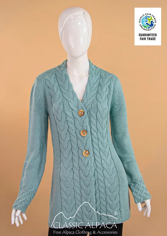 Tessa Alpaca Cardigan