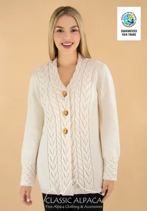 Tessa Alpaca Cardigan