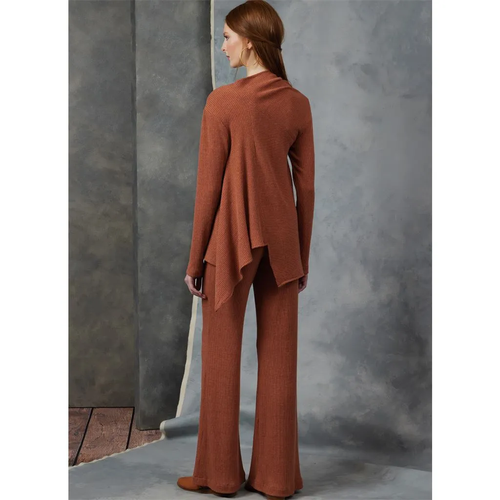 Vogue Pattern V1914 Misses' Cardigan, Tunic and Pants