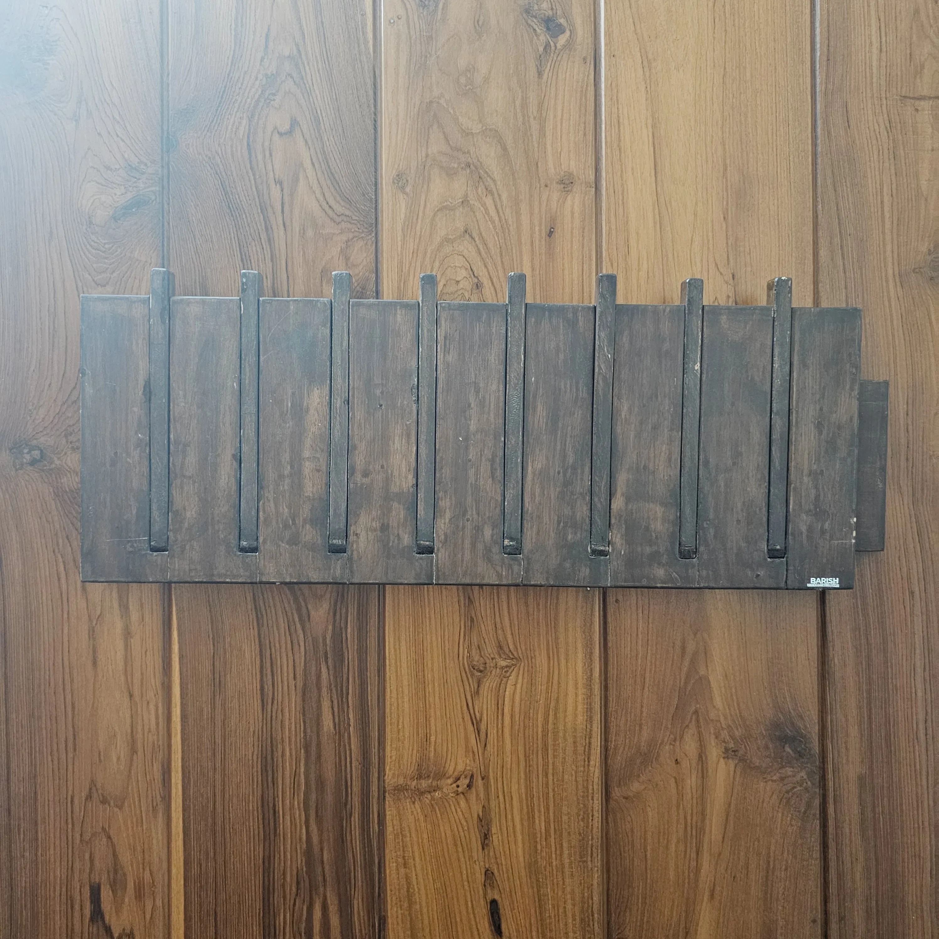 Wall Mounted Coat Rack - Wooden Rack  for Bedroom & Living Room- Large and Versatile