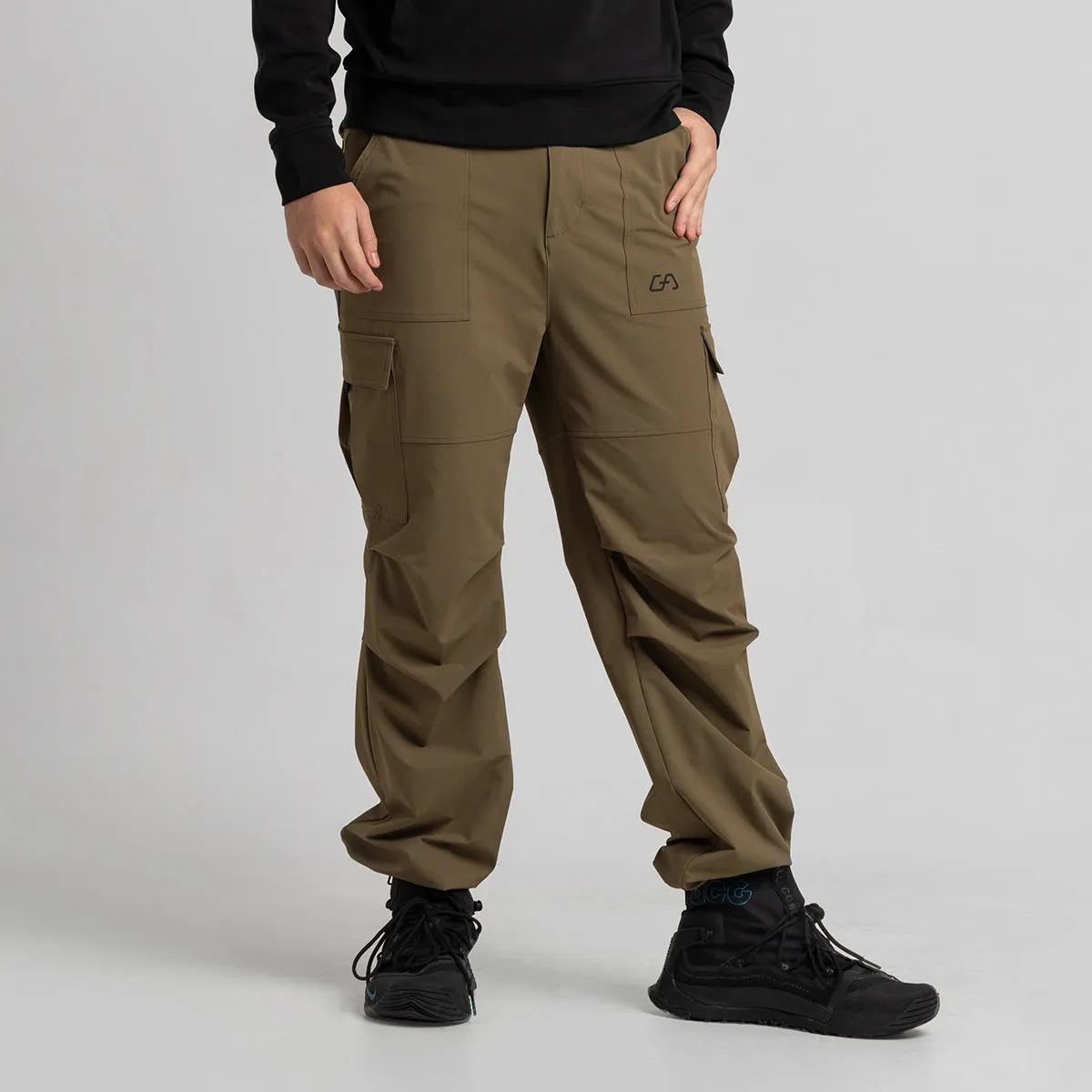 Water Resistant Functional Trendy Cargo Pants for Men