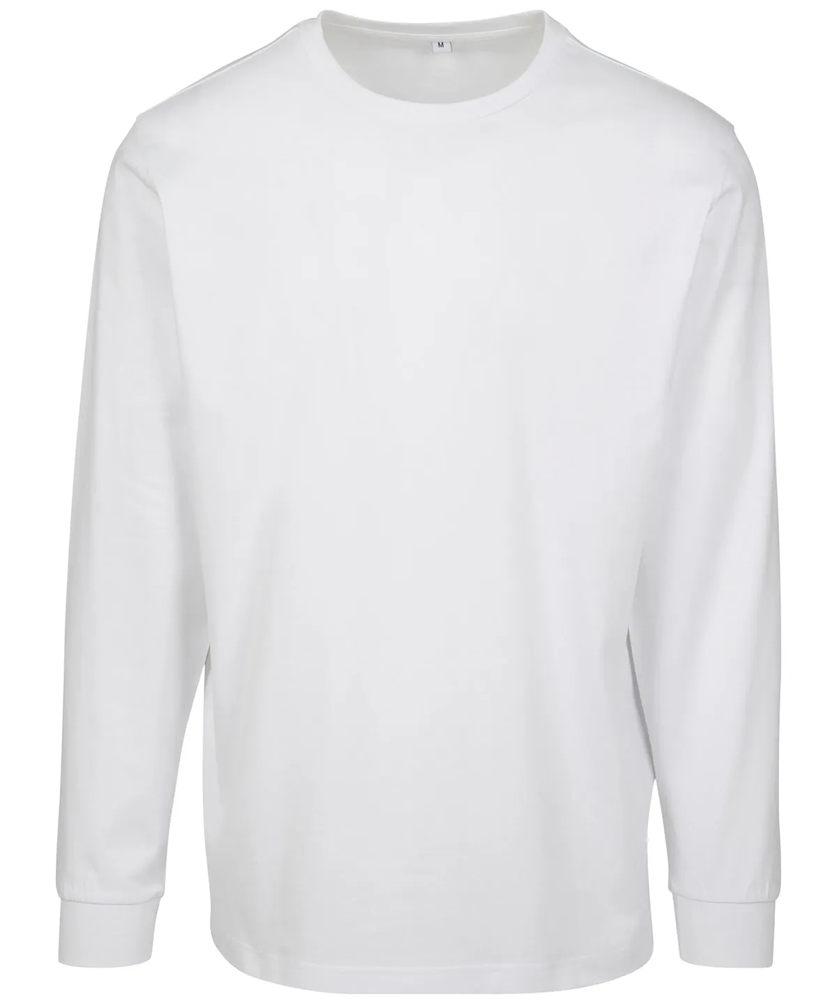 White - Long sleeve with cuff rib
