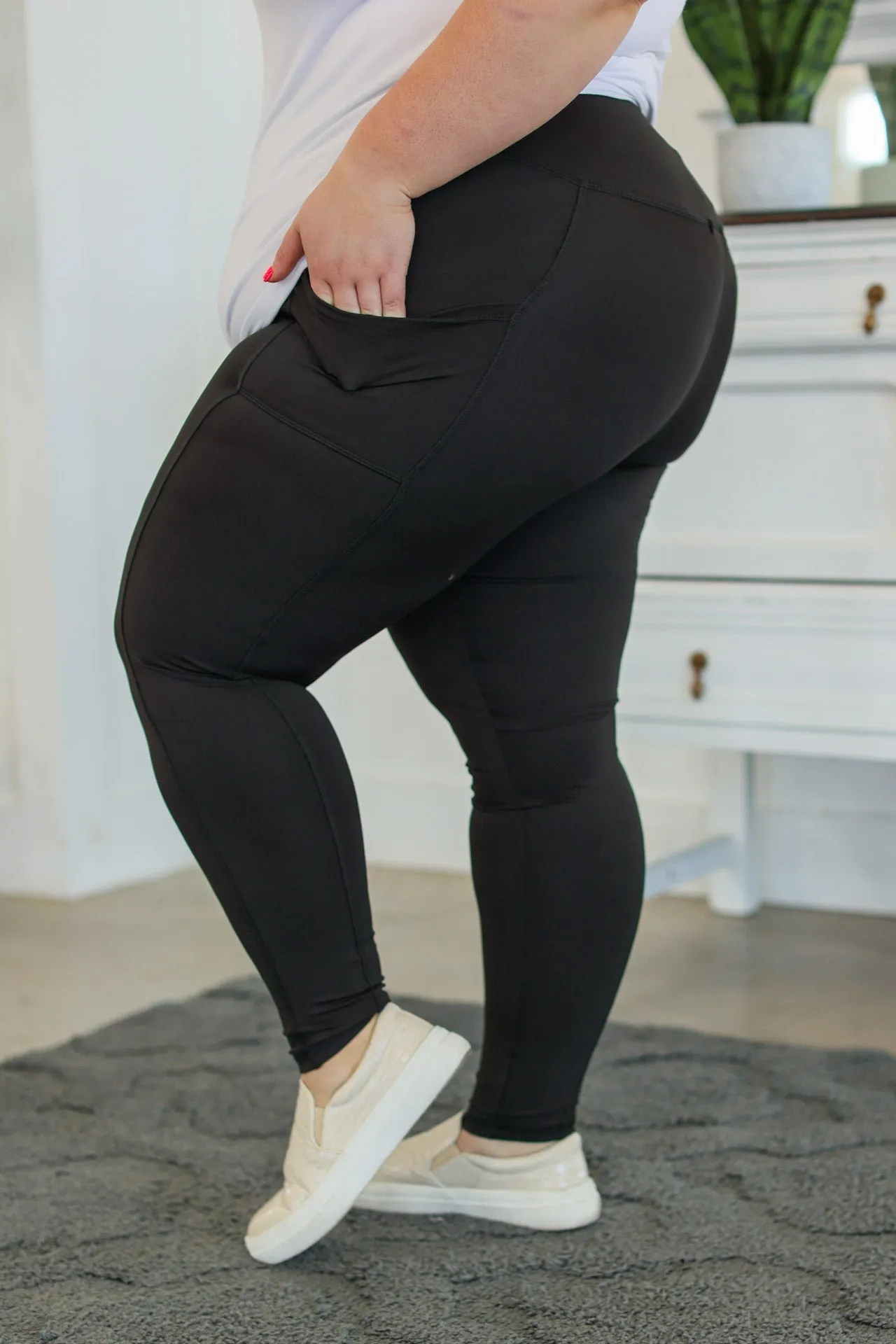 Women's Athleisure Leggings - Black by Michelle Mae