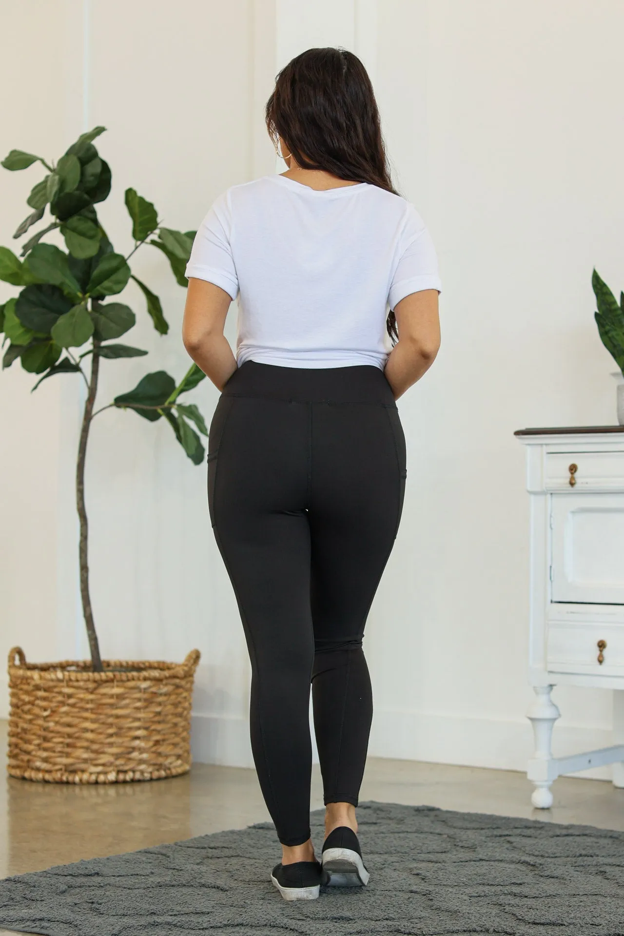 Women's Athleisure Leggings - Black by Michelle Mae