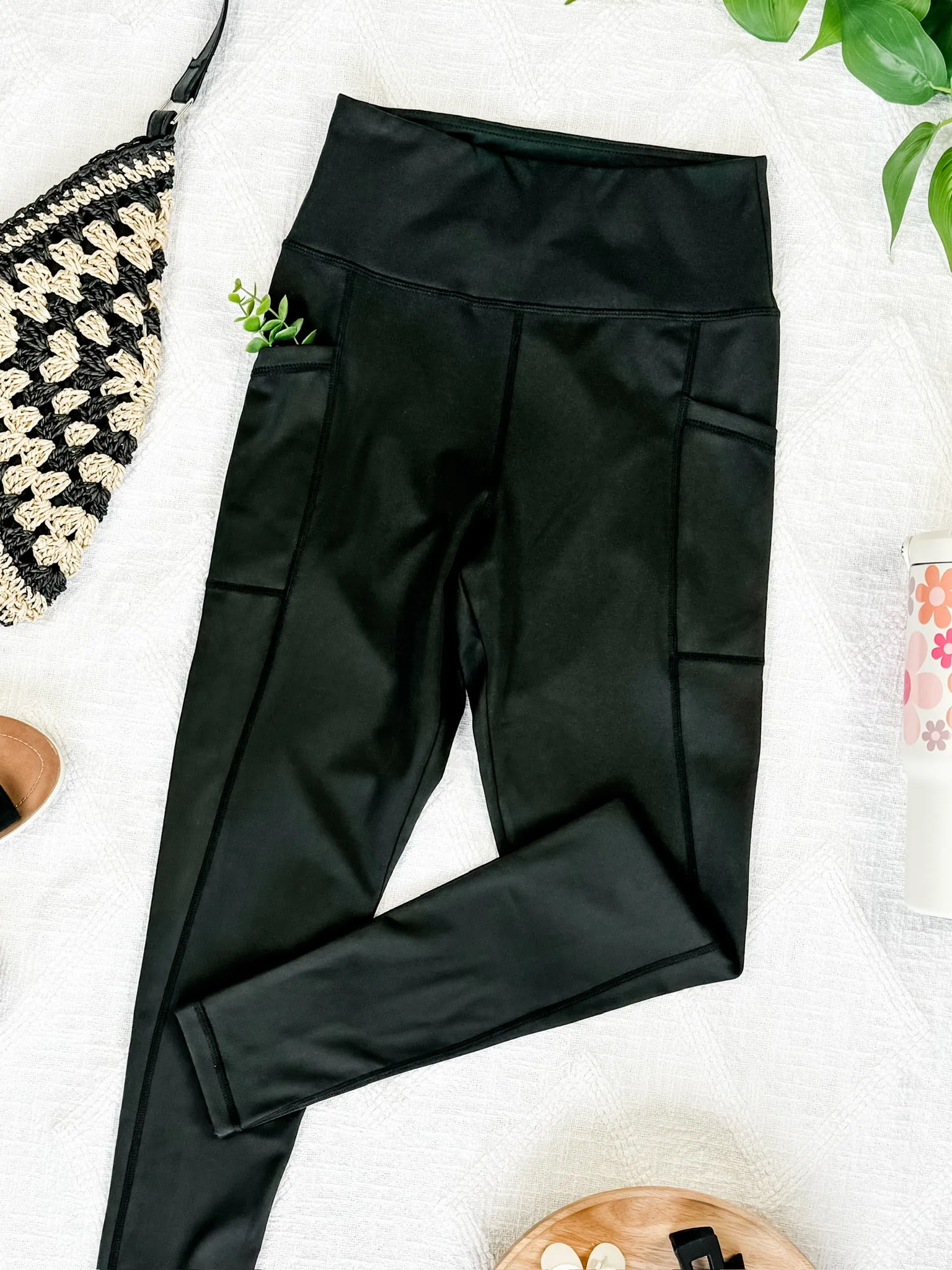 Women's Athleisure Leggings - Black by Michelle Mae