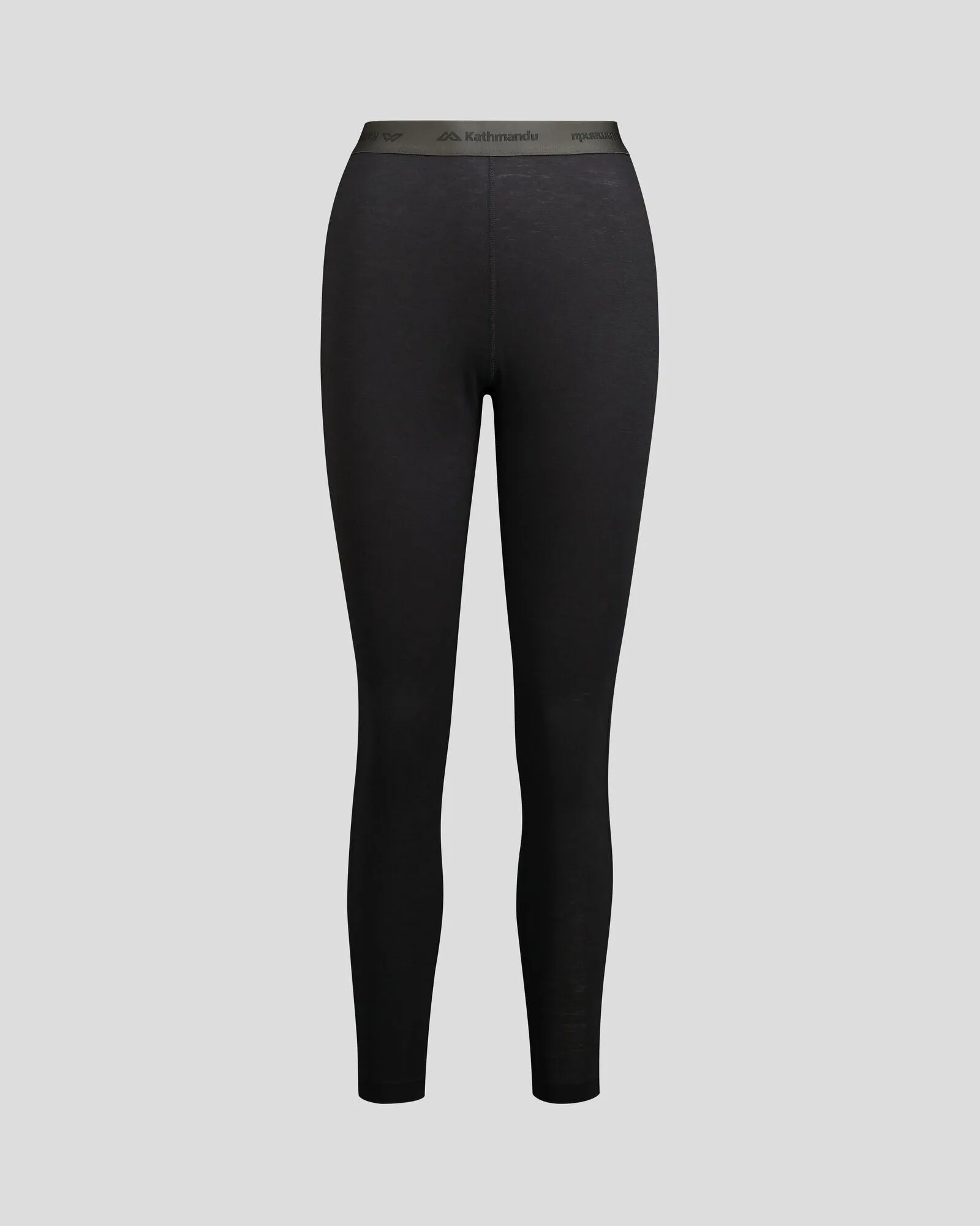 Women's K-Merino 125 Baselayer Leggings - Black Stingray