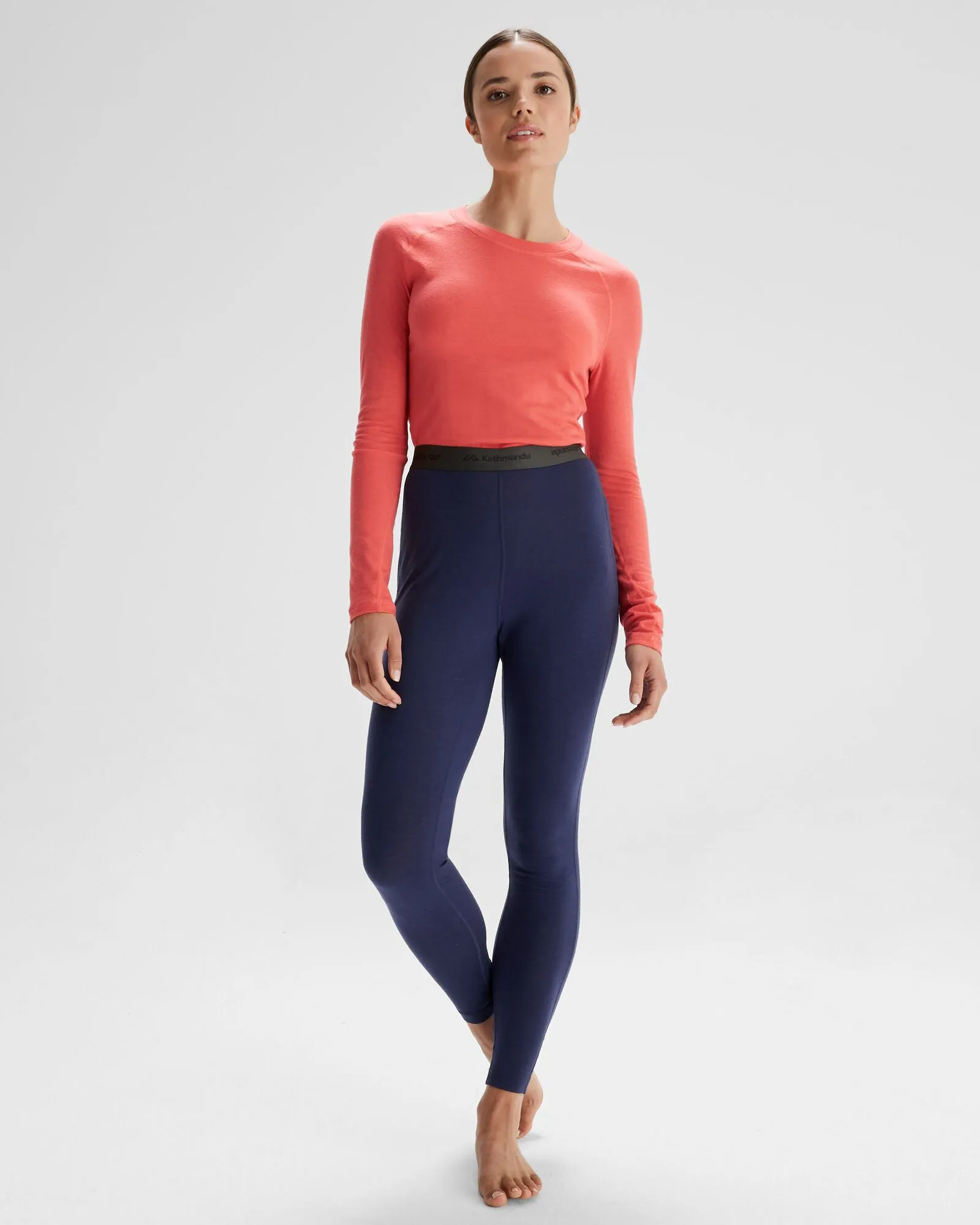 Women's K-Merino 125 Baselayer Leggings - Dark Horizon